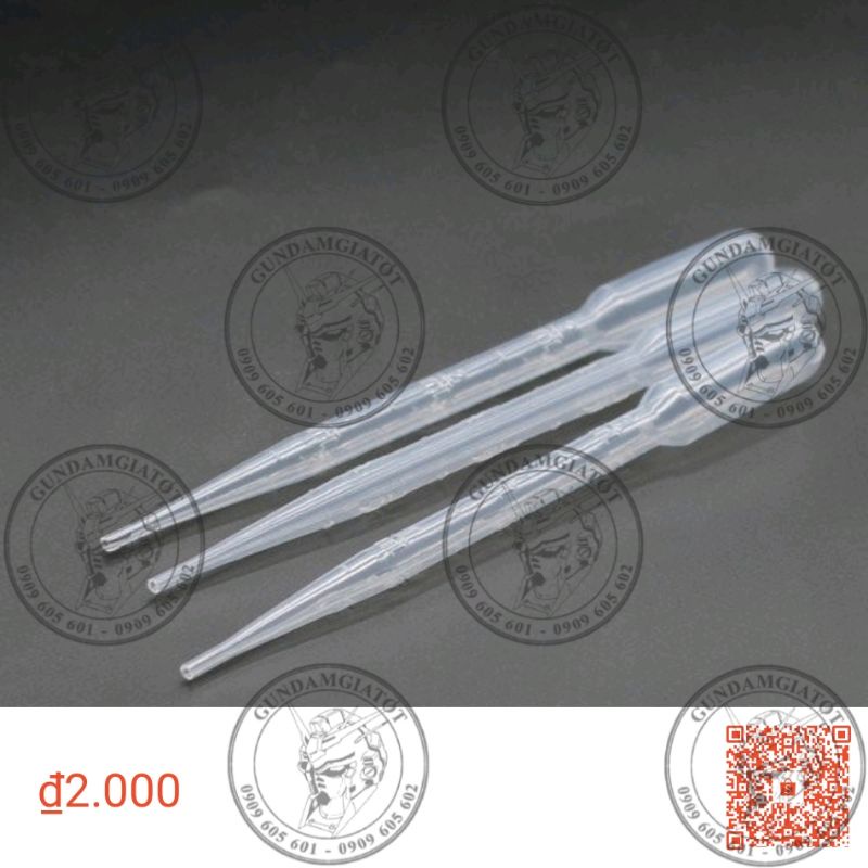 Ống Pipet chiết dung dịch 3ml để Pha Sơn, Thí Nghiệm, Chiết Tinh Dầu, Mỹ Phẩm, Hút Sữa,...