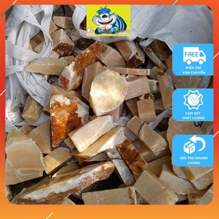 1Kg Đá Vụn Thô Màu Vàng - Ngọc Hoàng Long, Vụn Đá Phong Thuỷ Dùng Trang Trí, Dải Nền Nhà