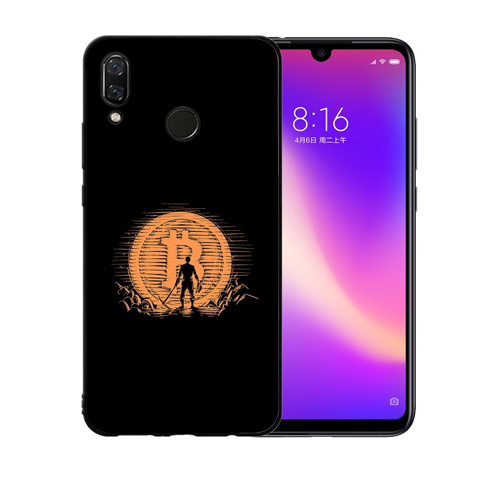 Ốp Điện Thoại Thiết Kế Đồng Xu Bitcoin Cho Xiaomi Redmi 7a Note 8 7 6 Pro Note 5a Prime Redmi S2