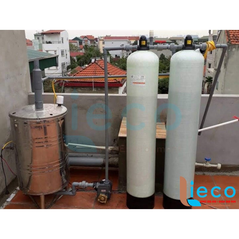 Ejector trộn khí Oxy xử lý nước nhiễm sắt