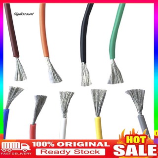 [Big Sale] Dây điện vỏ silicone linh hoạt cách nhiệt tốt 5m/16.40ft 30/28/26/24/22/20 AWG tiện lợi