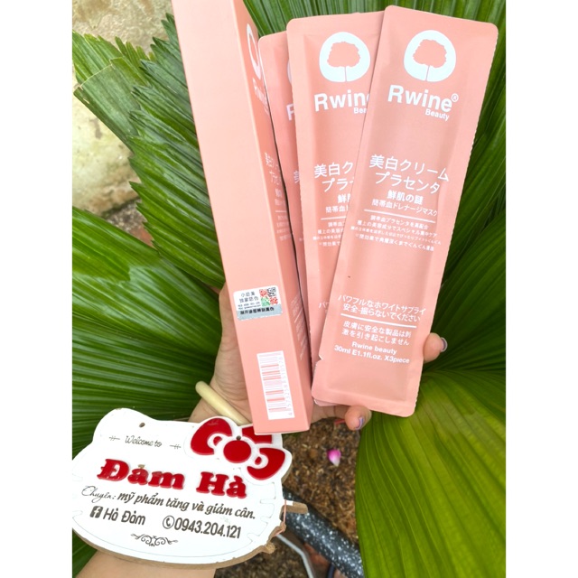 Ủ trắng Body nhau thai cừu Rwine Nội Địa Nhật Bản