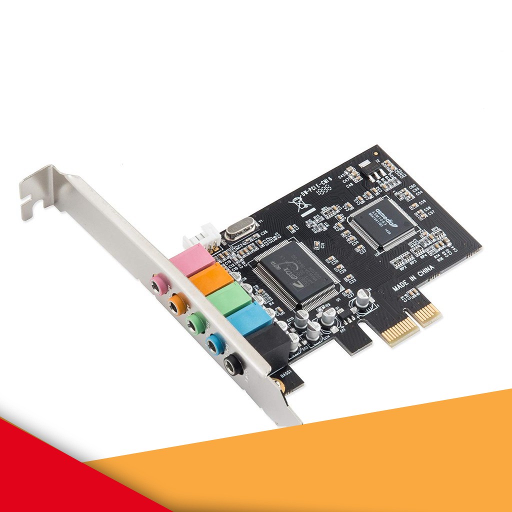 Card âm thanh PCI express -sound 5.1 lắp cho PC