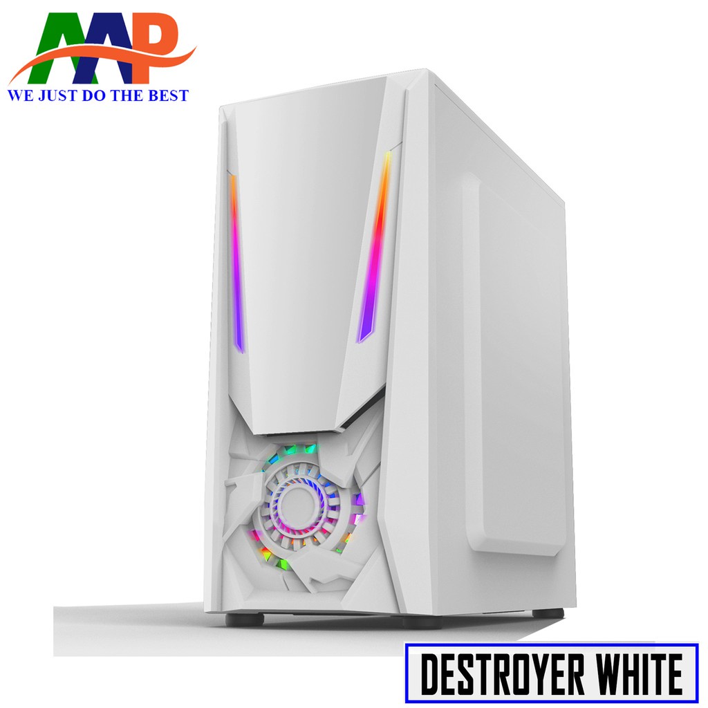 VỎ MÁY TÍNH AAP DESTROYER GAMING LED RGB - CÓ SẴN DÃY LED