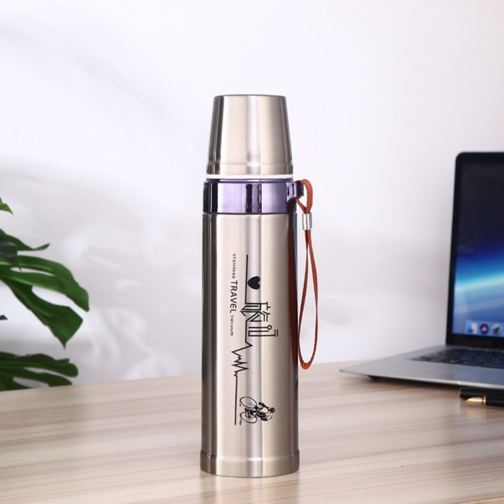 Bình Giữ Nhiệt Inox 304 Có Nắp Cách Nhiệt Size 800ml