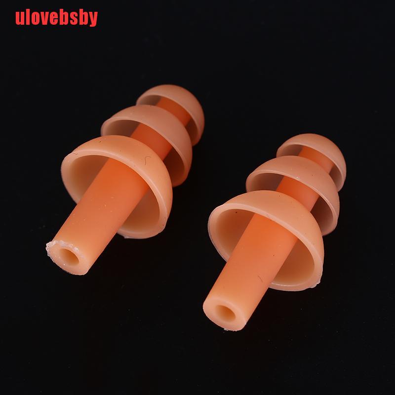 (Hàng Mới Về) 1 Set Kẹp Mũi Và Bịt Tai Bằng Silicone Mềm Chống Nước Khi Bơi