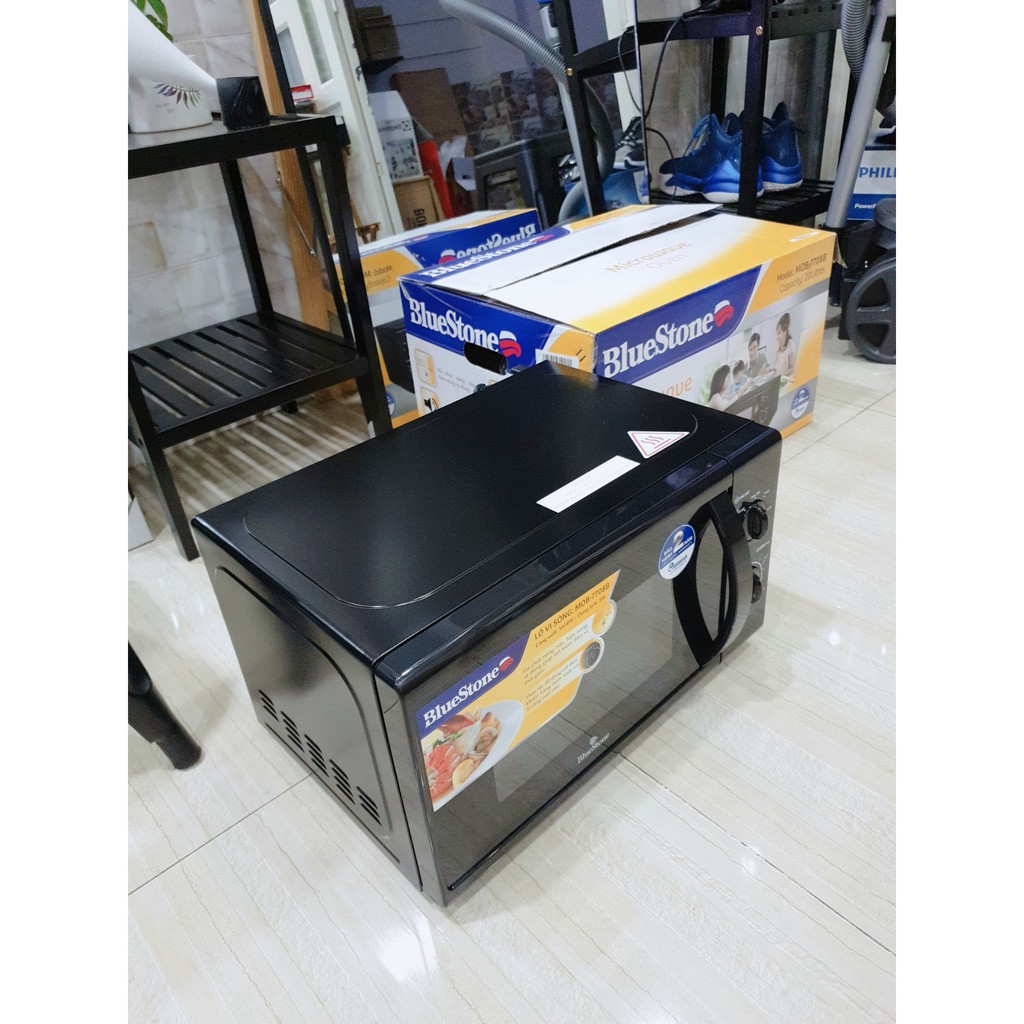 Lò vi sóng Bluestone  MOB-7708 Black 20 lít