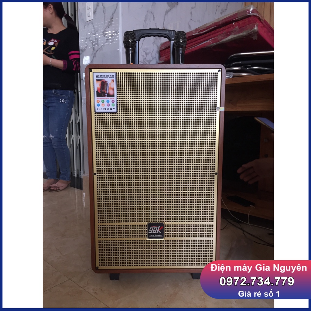 Loa kéo 98k K4 Bass 40, chất âm trầm ấm, bass to, rõ. Bảo hành 12 tháng.