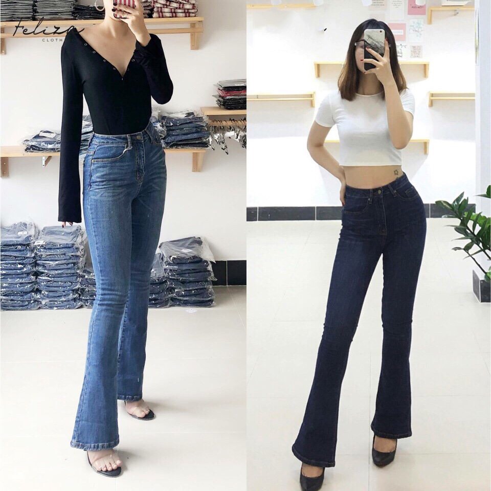 ️🍀Quần Jean Ống Bass Thời Trang