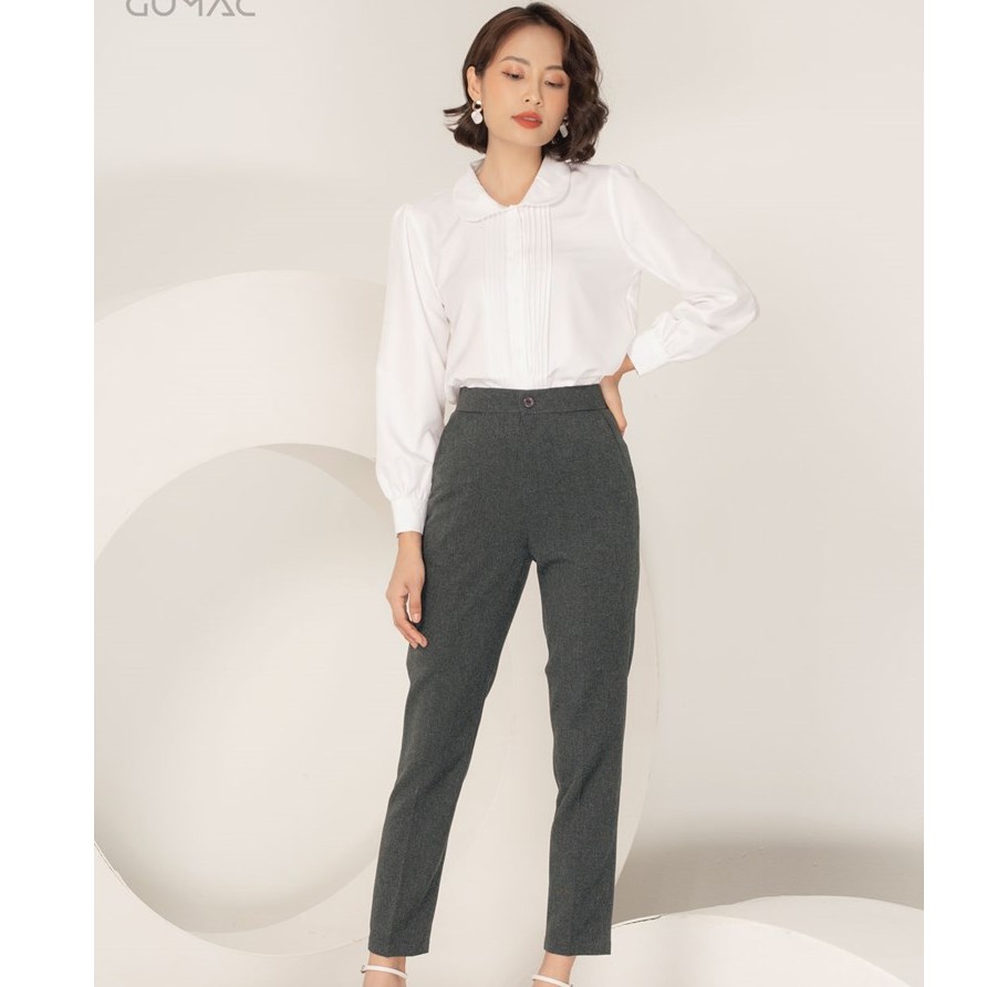 [Mã WABRGU72 giảm 10% tối đa 50k đơn 250k] Quần tây nữ cơ bản vải bố QA957 GUMAC | BigBuy360 - bigbuy360.vn