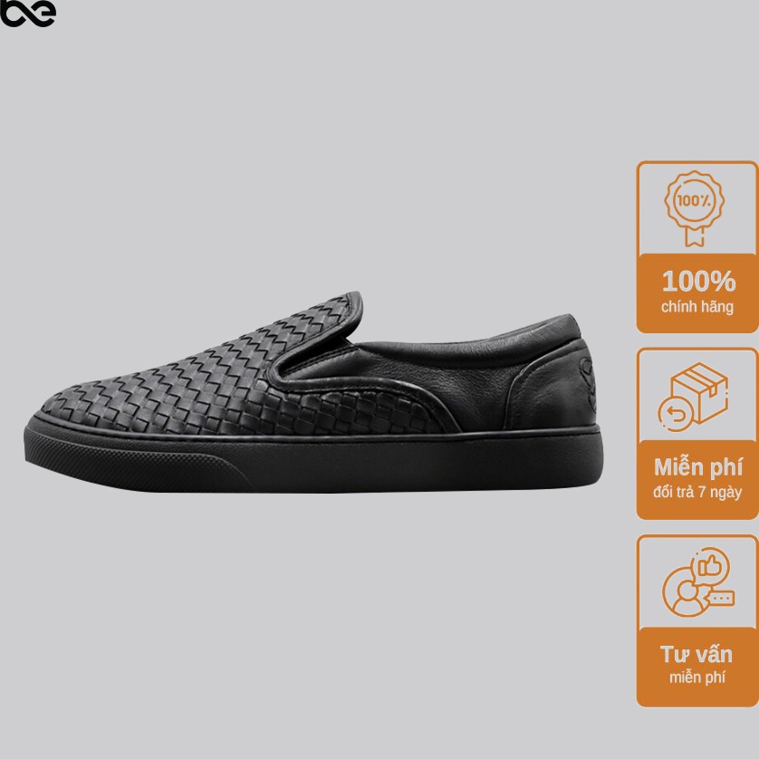 Giày lười nam hàng hiệu Cross Slip-on êm chân,tăng chiều cao da thật sang trọng bền bỉ BENTONI