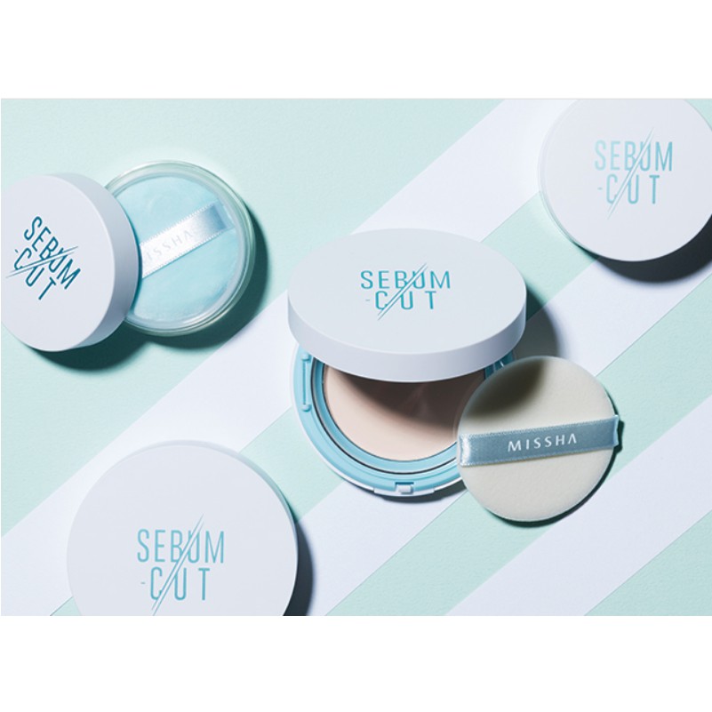 [Mã COSMIS -8% ĐH250k]Phấn Phủ Dạng Nén Kiềm Dầu MISSHA SEBUM CUT POWDER PACT 11g | BigBuy360 - bigbuy360.vn