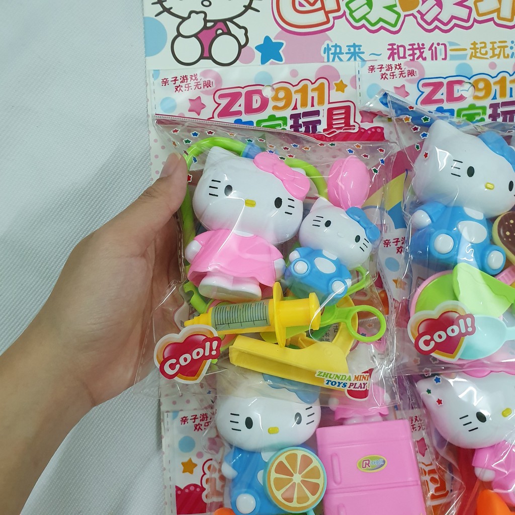 Đồ chơi nấu ăn cho bé gái, đồ chơi hello kitty nhà bếp, đồ chơi cho em bé gái