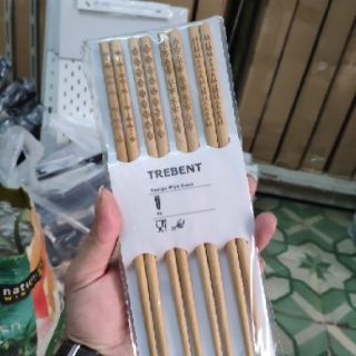 Đũa tre ikea ( vỉ 4 đôi )