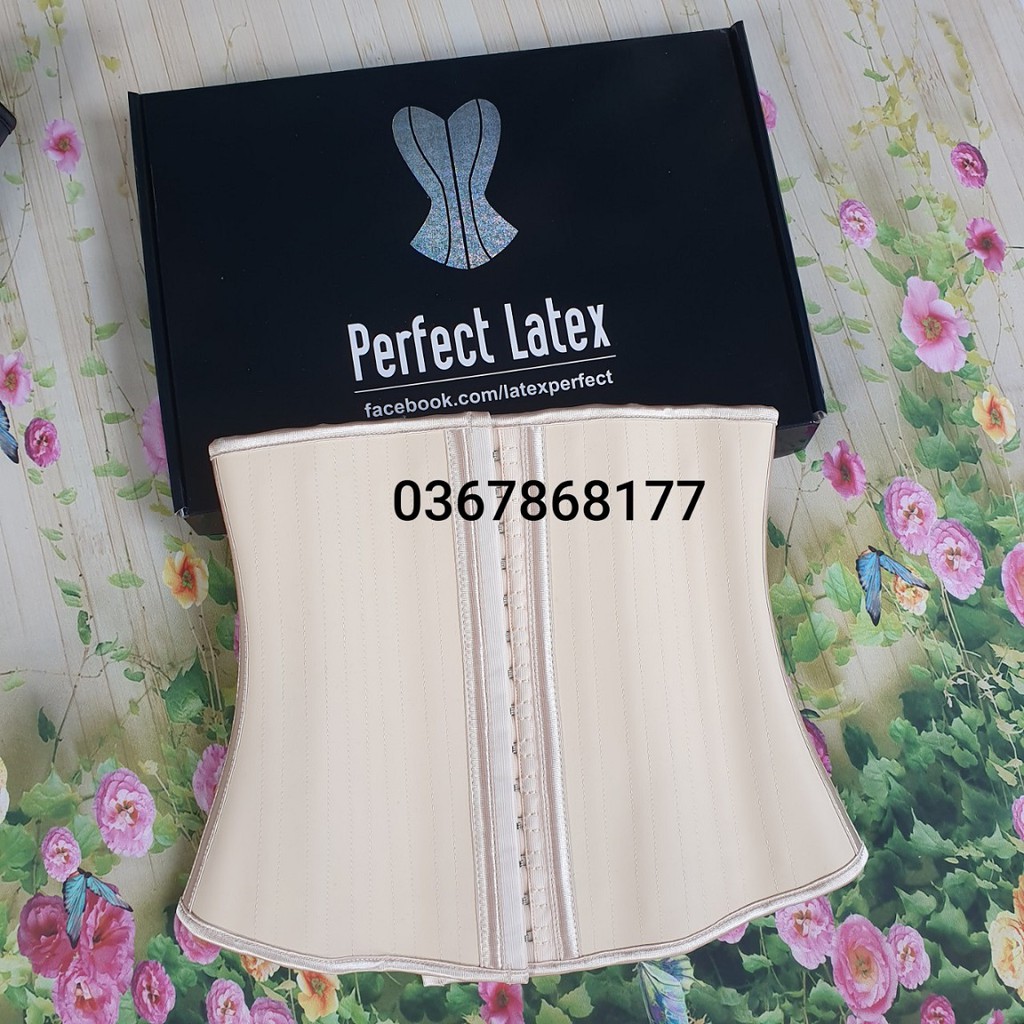 đai latex 25 xương cao su trơn