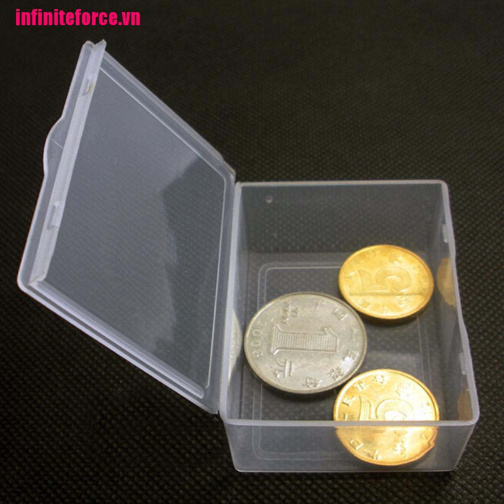 5 hộp nhựa trong suốt đựng đồ tiện dụng