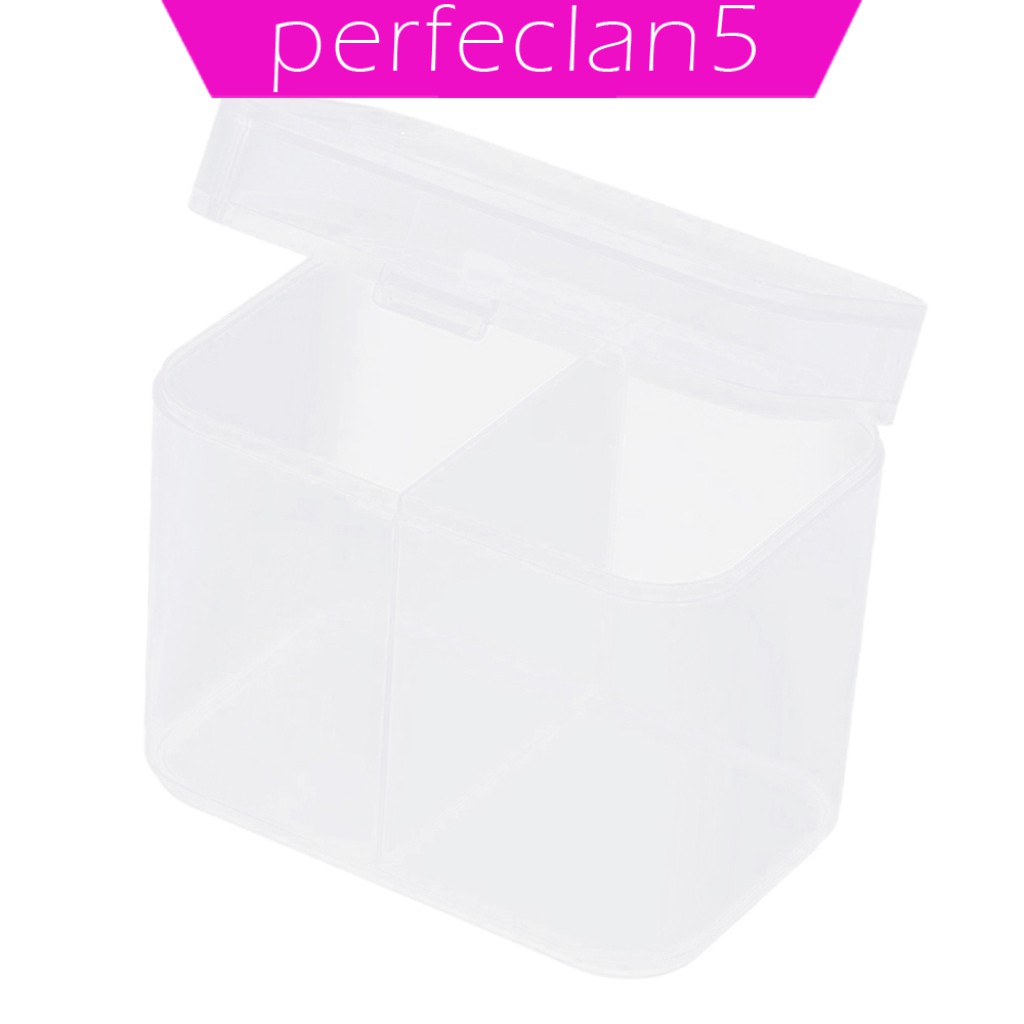[Hàng mới về] Hộp đựng bông tẩy trang và khăn lau móng tay gồm 2 ngăn tiện dụng perfeclan5 | BigBuy360 - bigbuy360.vn