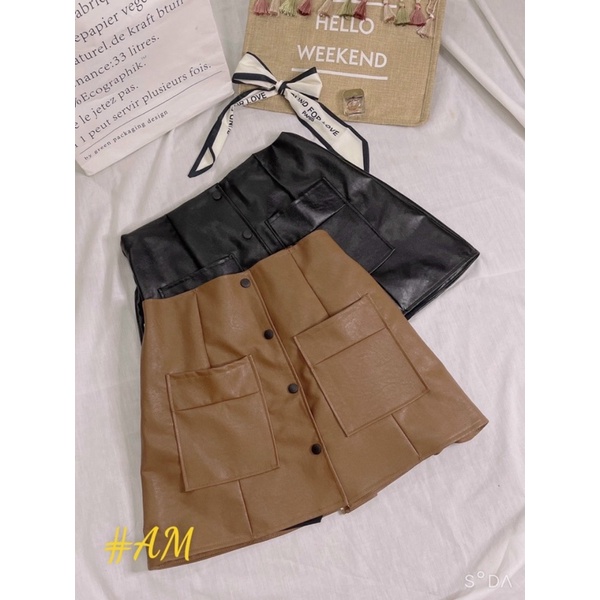 Chân váy da bigsize gọn dáng HC01