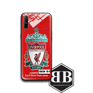 Ốp lưng kính cường lực Oppo Realme 6 Pro Realme C3 Realme 5 Pro Realme 5 5i Realme 3 Pro in hình golo bóng đá siêu ngầu