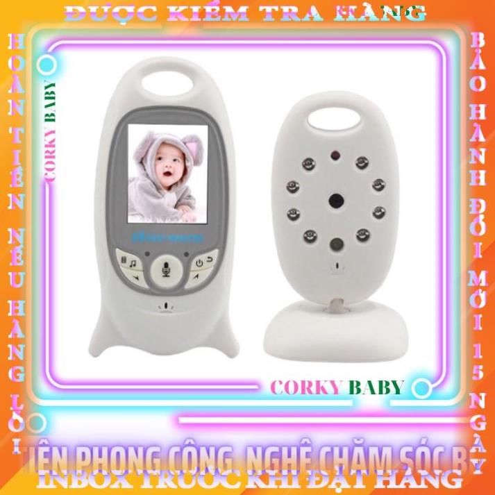 Máy báo khóc Baby monitor không dây- camera giám sát bé yêu, siêu bền gọn thumbnail