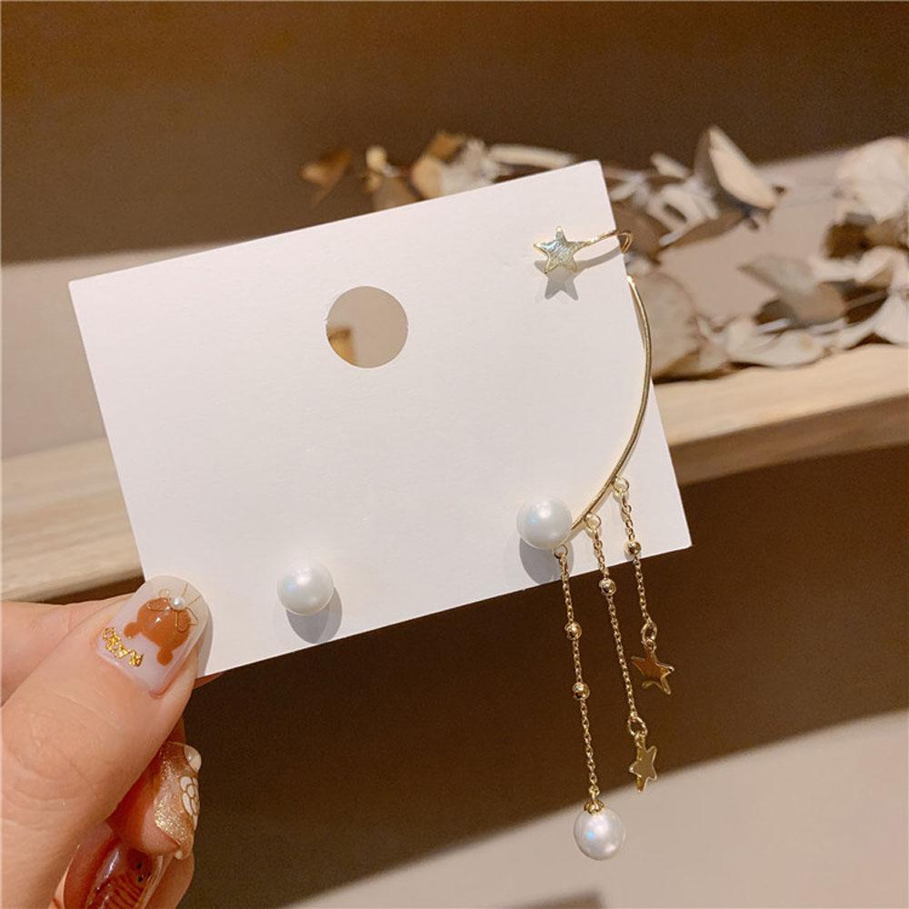 JARRED Hoa Tai Dáng Dài Phối Tua Rua Sang Trọng Cho Nữ