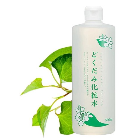 Nước Hoa Hồng Dokudami Natural Skin Lotion Nhật Bản 500ml