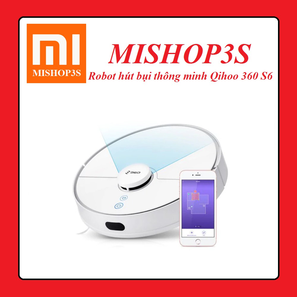 Robot hút bụi thông minh Qihoo 360 S5 - Bản Quốc Tế Tiếng Anh - Aurora Phân Phối