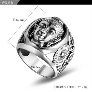 Nhẫn Phật inox không gỉ