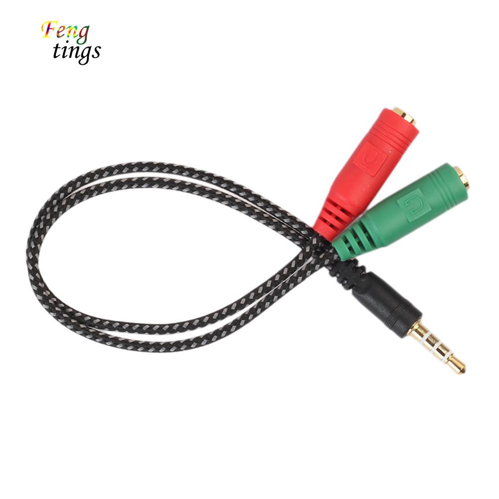 Dây chia đầu âm thanh chuẩn 3.5mm