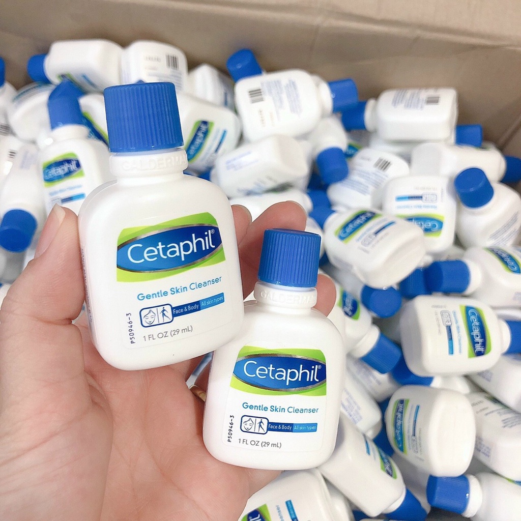 Sữa Rửa Mặt Cetaphil Gentle Skin Cleanser Dịu Nhẹ Cho Da Nhạy Cảm 29ml | BigBuy360 - bigbuy360.vn