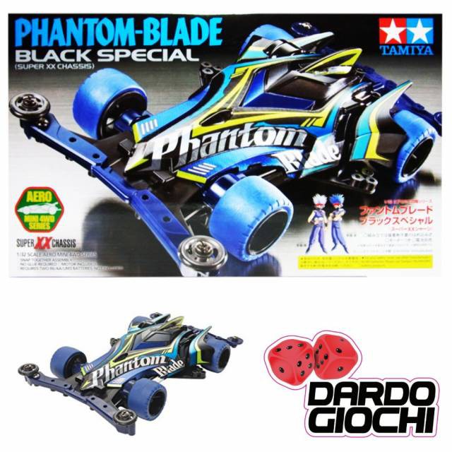 Xe Đua Lắp Ráp Tamiya Phantom Blade Black