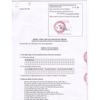 Sữa rửa mặt Kb.one 100ml mẫu mới.