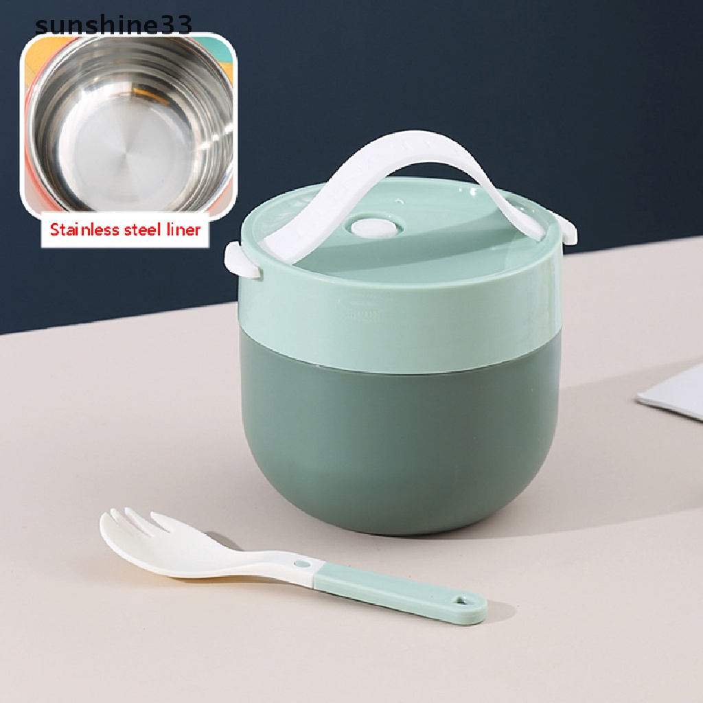 Hộp cơm Giữ Nhiệt Bằng Thép Không Gỉ Tiện Lợi