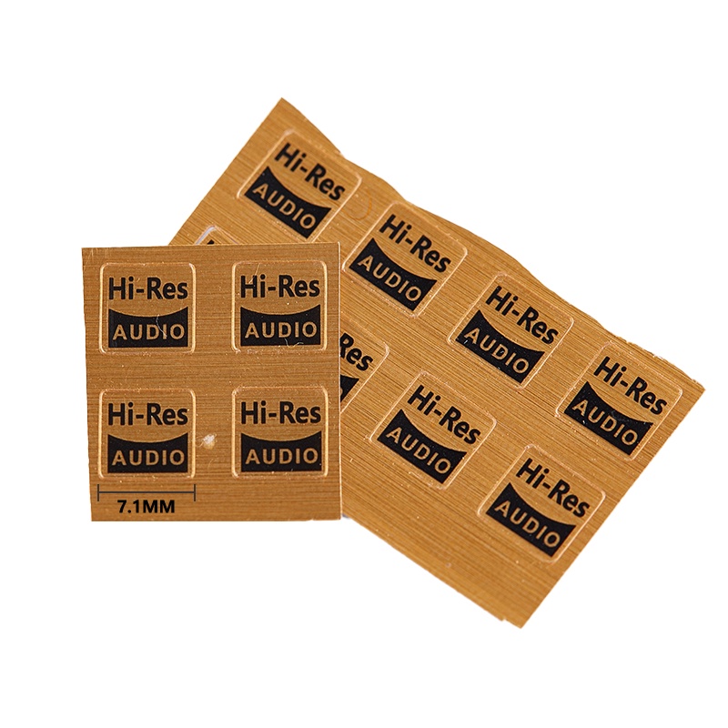 Bộ 10 Miếng Dán Âm Thanh Hi-Res Cho Walkman Fiio Iriver Cayin