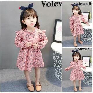 Váy hoa nhí siêu yêu cho bé