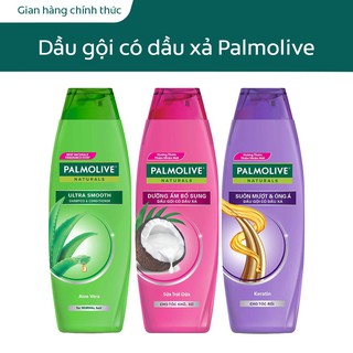 Dầu gội có dầu xả Palmolive Naturals suôn mượt và dưỡng ẩm thiên nhiên 180ml