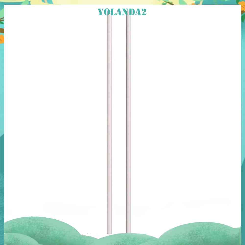 Bộ 2 Ống Cuộn Chỉ Thêu Chữ Thập Bằng Nhựa PVC Bền Bỉ