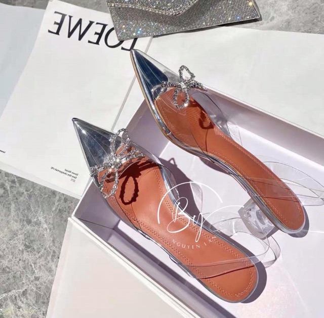 Sandal quai trong nơ 3p fullbox