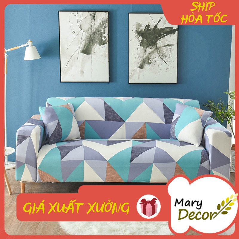 [Hàng sẵn] Vỏ bọc ghế sofa, tấm bọc sofa Mary Decor co giãn phù hợp cho các loại sofa đơn đủ kích thước