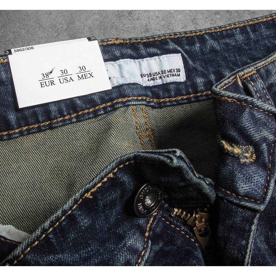 Quần Jean Nam Slimfit QJNF
