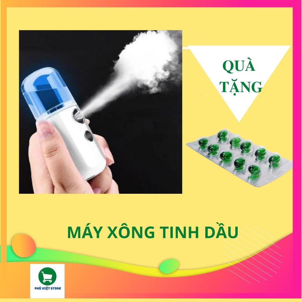 Máy Xông Tinh Dầu - Xịt Khoáng Cầm Tay Mini NaNo hkfoods an vat