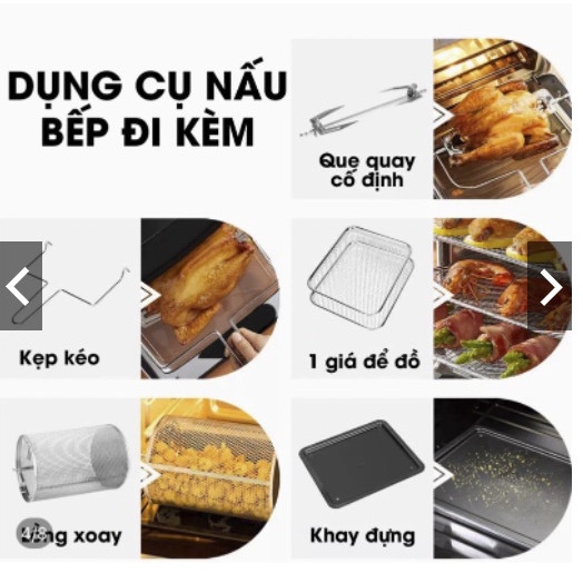 Nồi Chiên Không Dầu Sharp Q15 ĐIÊN TỬ Thái Lan, Dung tích 15L công suất 2000W To và Rộng, Mặt Kính Dễ Quan Sát