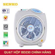 ⚡GIAO HỎA TỐC⚡ QUẠT HỘP BÀN ĐẢO 2 TẤC MINI SENKO BD230 màu ngẫu nhiên - BẢO HÀNH CHÍNH HÃNG 1 NĂM