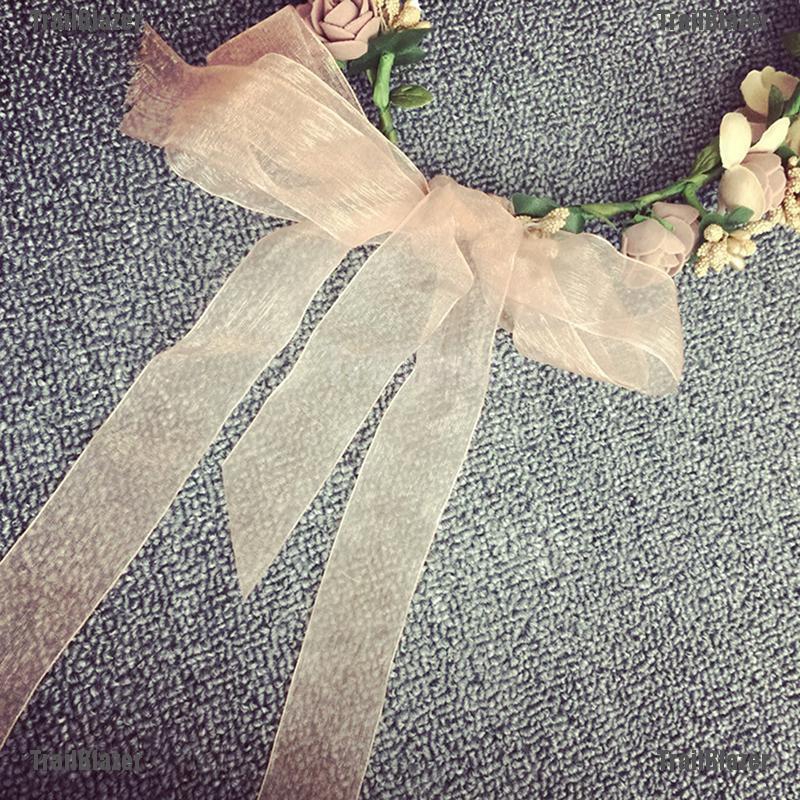 Vòng Hoa Cài Tóc Cho Cô Dâu