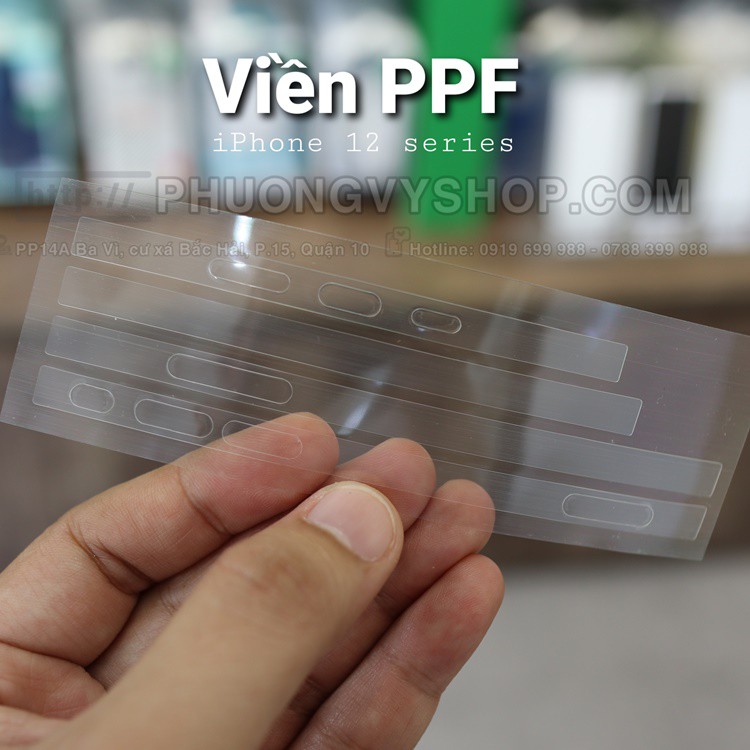 [Có hướng dẫn] Dán viền PPF iPhone 14 series, iphone 13 series (khuôn chuẩn, dễ dán)