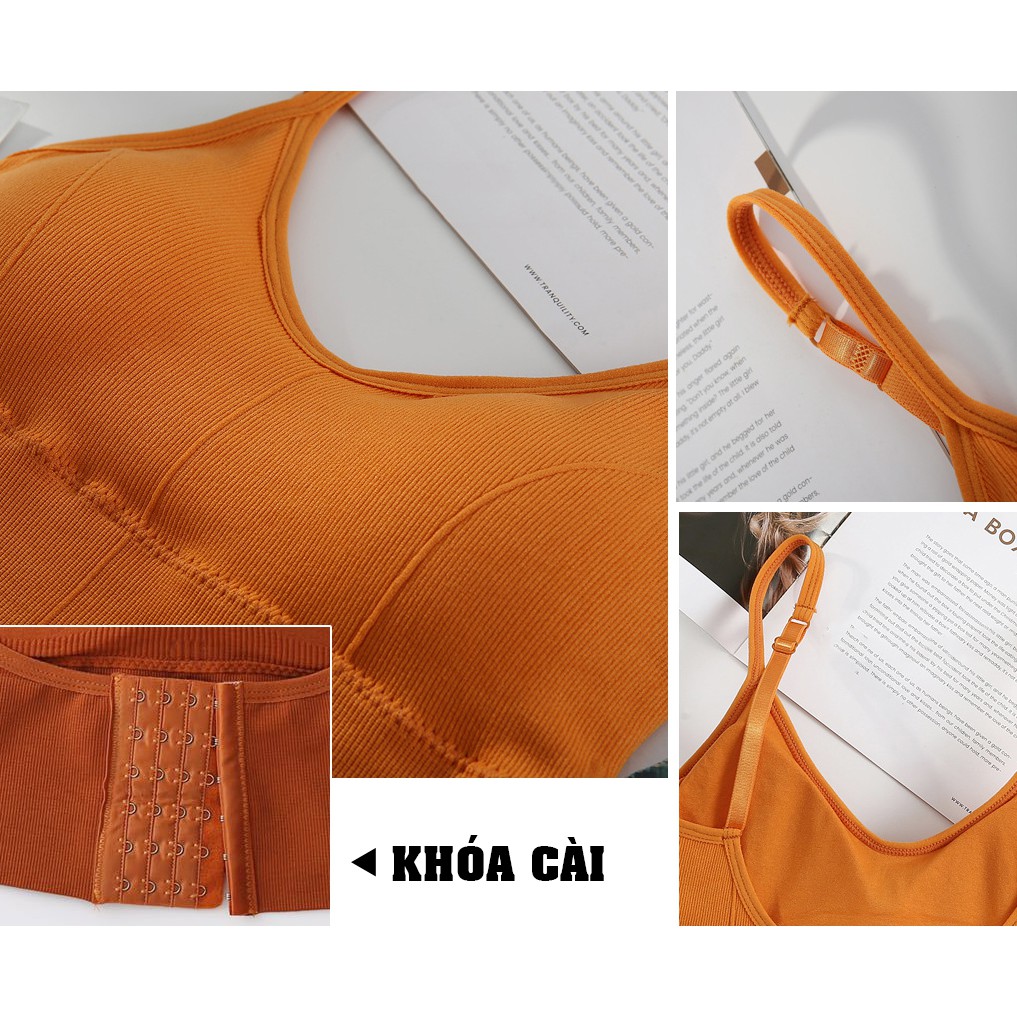 Áo Tập Gym Yoga Bra Big Size To Khóa Cài - REQUANE