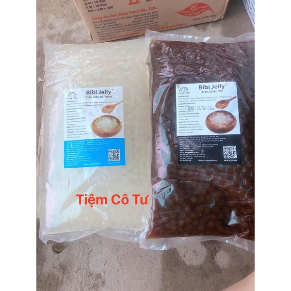 Trân châu 3Q SEA JEJJY Minh Hạnh trắng giòn/đen caramel