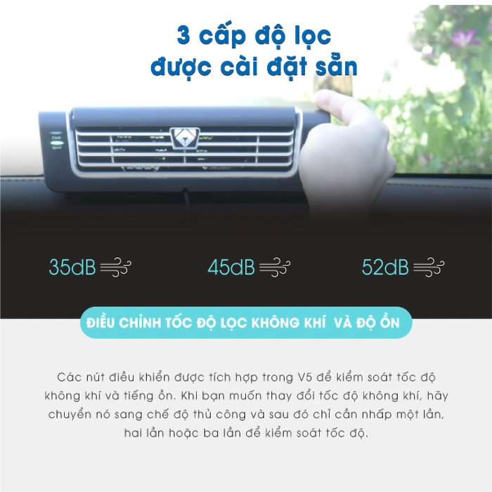 Máy Lọc Không Khí Ô Tô Airdog V5 - Phân phối chính hãng