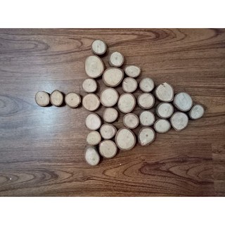 set các miếng gỗ nhỏ