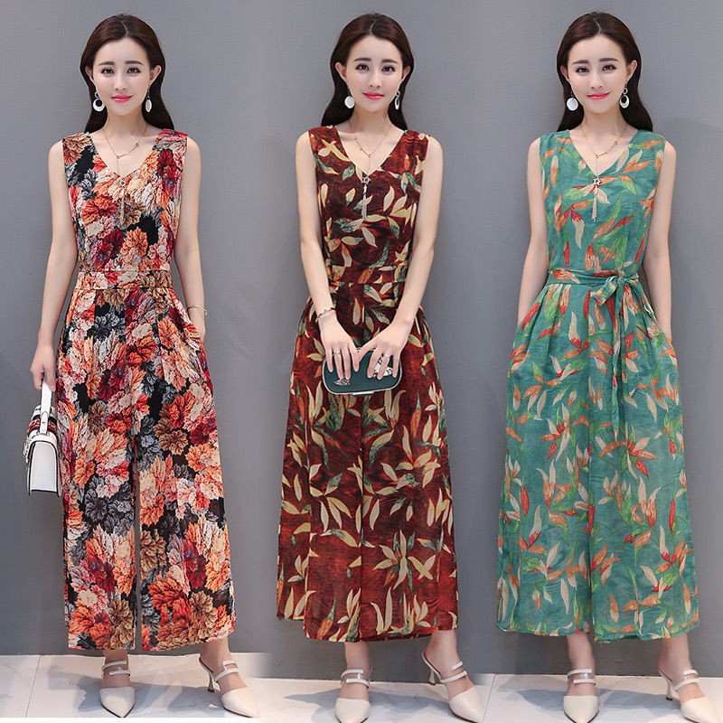 Jumpsuit Lưng Cao Ống Rộng Thời Trang Hàn Quốc Dành Cho Nữ | BigBuy360 - bigbuy360.vn